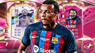 FIFA 23 : SBC RONALDINHO COVER ICON + KOUNDE FUTTIES FAUT IL LE FAIRE  & CARTE OBJECTIF 