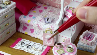 GET this dollhouse kit: http://www.banggood.com/Kits-DIY-Wood-Dollhouse-miniature-with-Furniture-Doll-house-room-Angel-Dream
