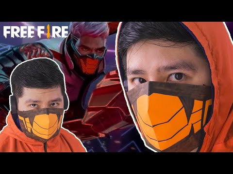 Video Làm mặt nạ MÃNG XÀ Free Fire Bằng giấy || Cobra Free... - youtube