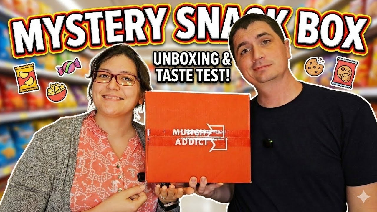 December Munch Addict UNBOXING & TASTE TEST 2025