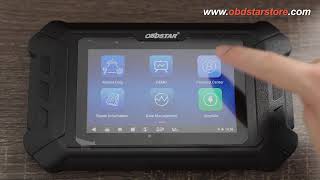 OBDSTAR iScan Mercury Marine Diagnostic Scanner Demo