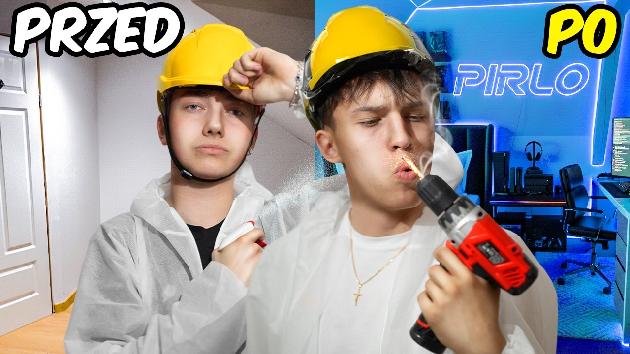 WYREMONTOWALIŚMY MU POKÓJ