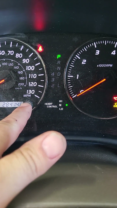 2006 Lexus Gx470 Maintenance Light | Shelly Lighting