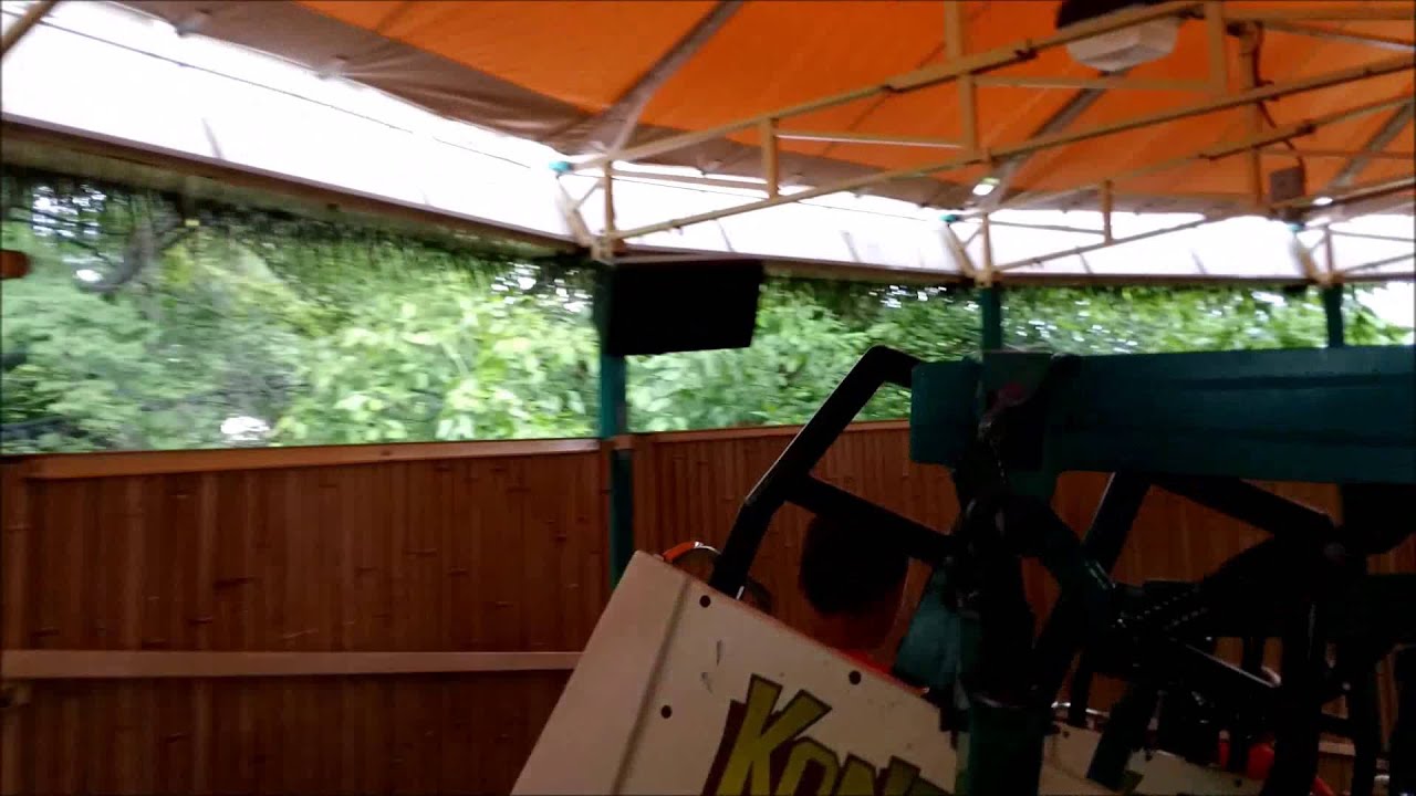 Six Flags New England Kontiki / On Ride POV / August 22, 2014 / 1080P