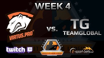 CS:GO - Virtus Pro vs. #TEAMGLOBAL (FACEIT Spring League 2014 - WEEK 4)