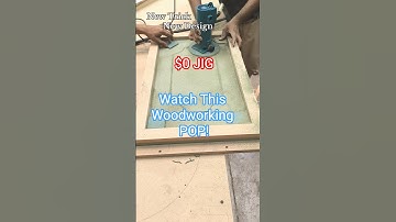 Mind-Blowing Router Trick 😲 Next Level Woodworking Design! #shorts #diy #woodworking #viral #trend