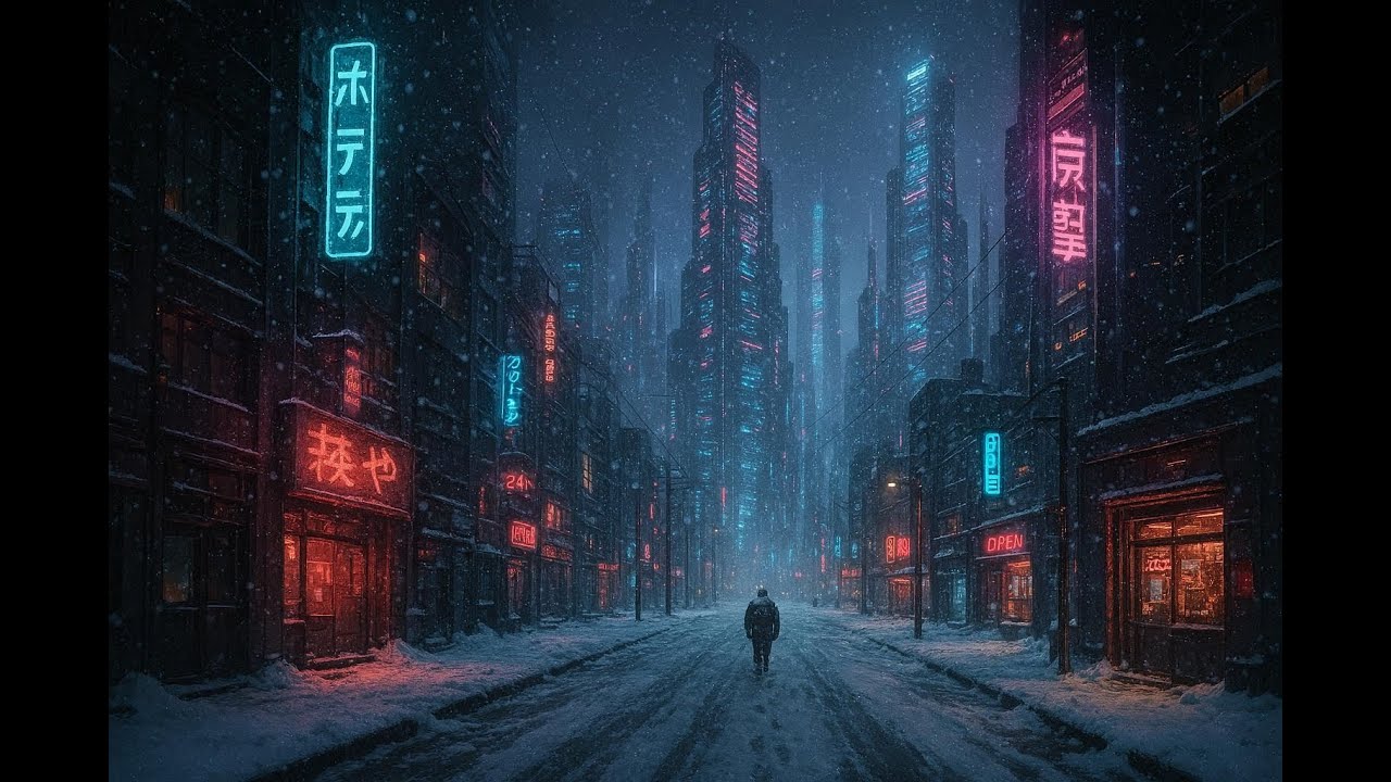 Walk into the City - Synthwave Song