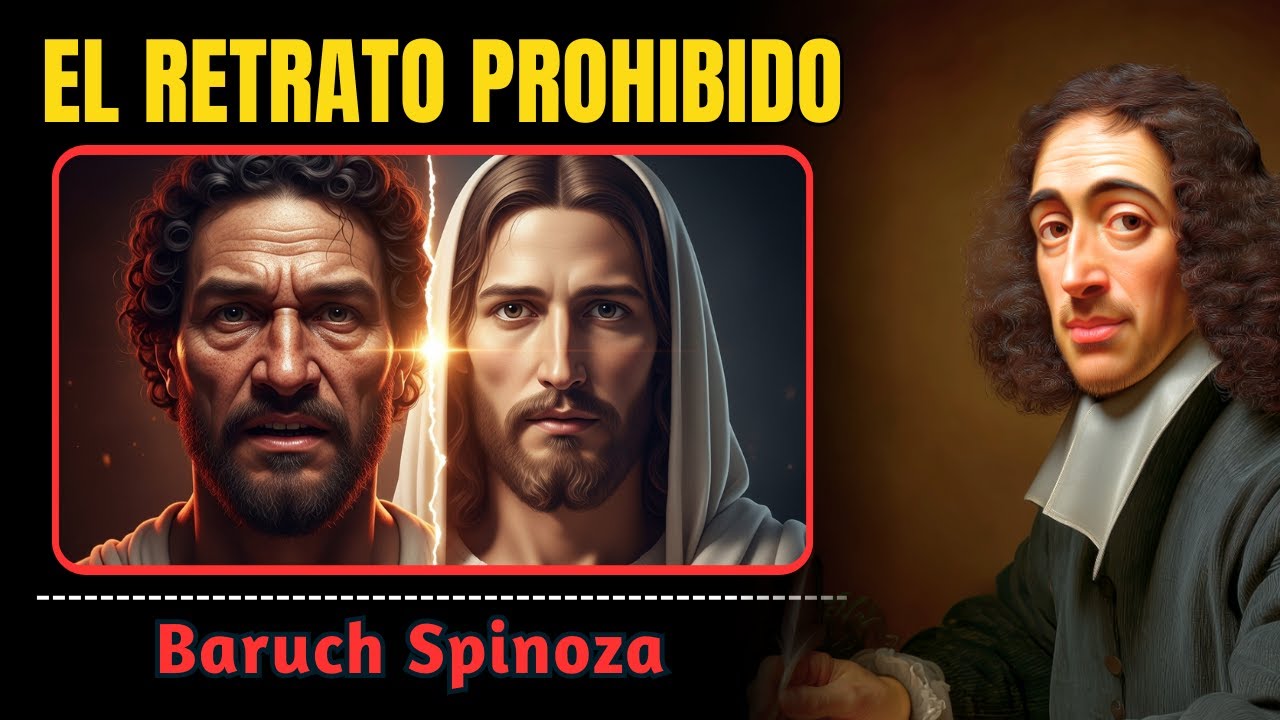 SPINOZA REVELÓ Cómo Era REALMENTE el Rostro de Jesús (Y Por Qué la IGLESIA Cambió su Imagen)
