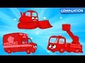 Morphle Vehicle Adventures for Kids! (Ambulance, Firetruck, Dumptruck, Bulldozer)