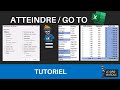 Optimiser vos recherches sur EXCEL avec la Fonction ATTEINDRE / GO TO