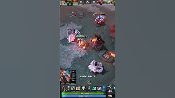 MegaMeepo +500 stats bug (see full video) 😮 #dota2 #дота2 #dot2wtf #dota2highlights #dota2indonesia