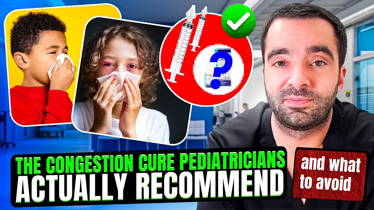Stuffy Nose in Kids: Best Way to Use Saline and Suction