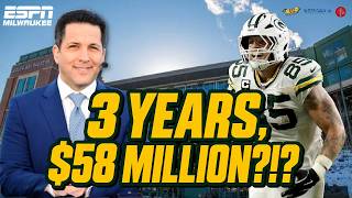 Would Tucker Kraft SIGN for 3 years, $58 Million ESPN's Adam Schefter REACTS about the Packers STAR