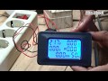 6in1 alat pengukurkomplit volt ampere watt pf kwh dan hz