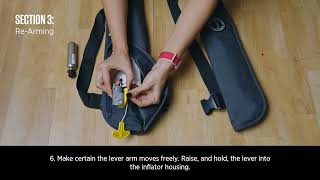 Mit 100 & 70 Manual Inflatable Pfd Re-Arm Instructions Mustang Survival