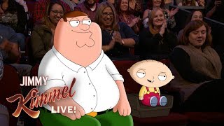 Мульт Jimmy Kimmel Talks to Peter Stewie Griffin from Family Guy