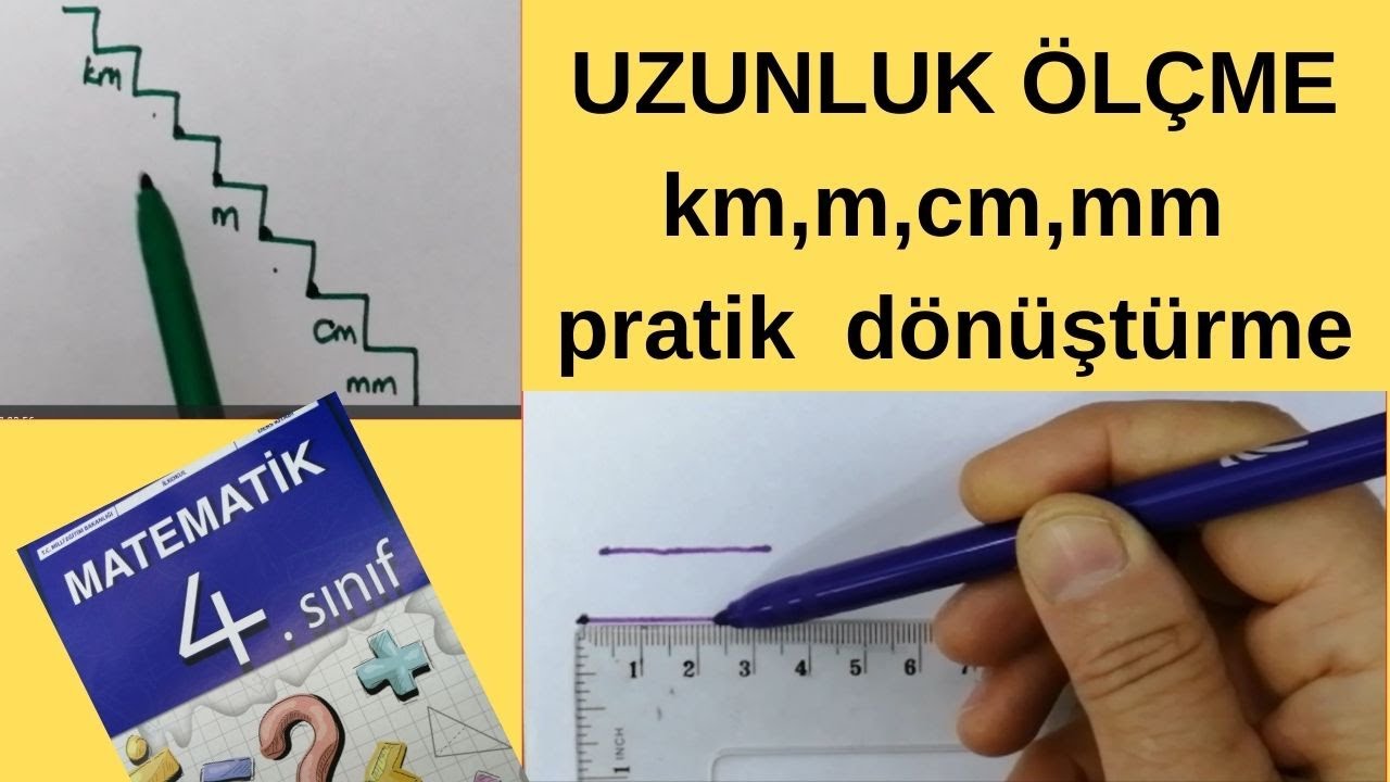 UZUNLUK L ME VE D N T RME M Cm Mm Km evirme YouTube uzunluk-l-me-ve-d-n-t-rme-m-cm-mm-km-evirme-youtube