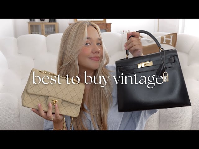 The BEST Luxury Bags to buy VINTAGE instead of NEW 