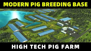 2022 Modern Pig Farm Design Plan | Pig Breeding Project
