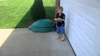 Hot Wheels ' Destroyer ' Exploding Monster Truck Demo EPISODE1