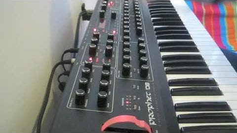 Prophet 08 Sequencer First Tweaks