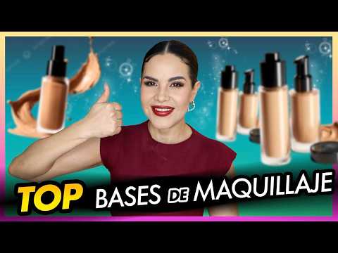 ¡TOP Bases de Maquillaje! Alta gama y Económicas del momento