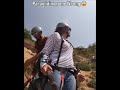 watch till end 😅😅 #paragliding #adventure #adventuretravel #adventurecomedy #patipatni