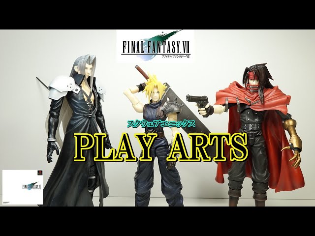ファイナルファンタジー　ブリングアーツ　クラウド　セフィロス　ヴィンセント FF7 クラウドやザックスの新作ブリングアーツ発売! セフィロス再販決定!