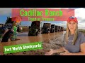 Cadillac Ranch Amarillo, Texas: FT Worth Stockyards- Full Time RV Living