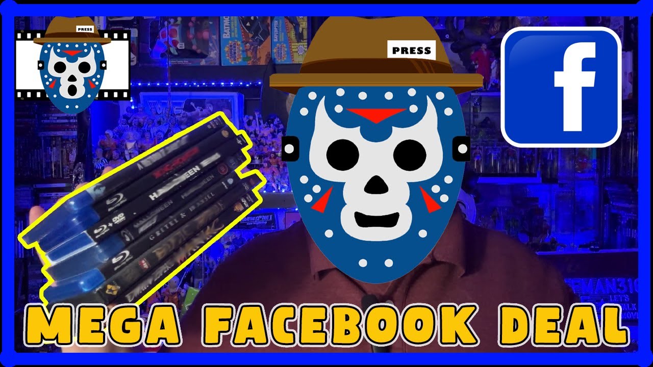 FACEBOOK 20 BLU RAY Mega Deal 7 Horror Movies For the Price of 1 HALLOWEEN & MICHAEL MYERS