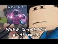 Arsenal with McDonalds WiFi