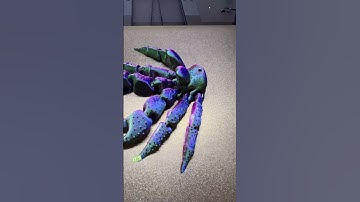 3d printed hermit crab scaled up 300%