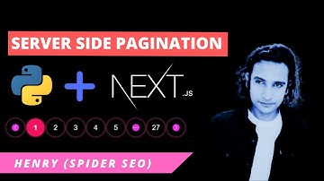 🔴 Server Side Pagination In React JS(Next.js) with React Data Table Component + Django ➡️