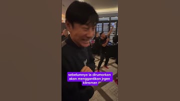 Shin Taeyong kembali masuk kandidat pelatih Korea Selatan || alarm bagi PSSI || #beritabola #timnas