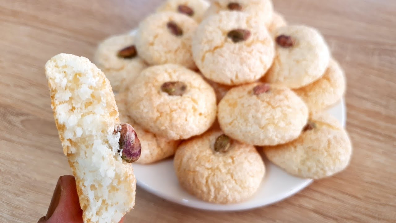 اقراص جوز الهند بطريقة ناجحة ولذيذة جدا ! Coconut cookies recipe!