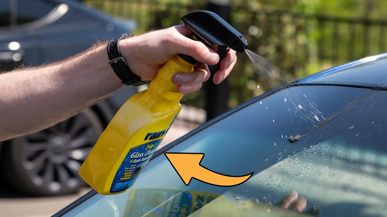 Meguiar's Ultimate Glass Cleaner & Water Repellent - Advanced Car Window  Cleaner that Repels Water 