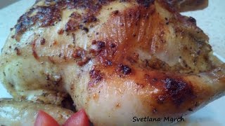 Курица фаршированная рисом и запеченная в духовке Курица фаршированная рисом и запеченная в духовке