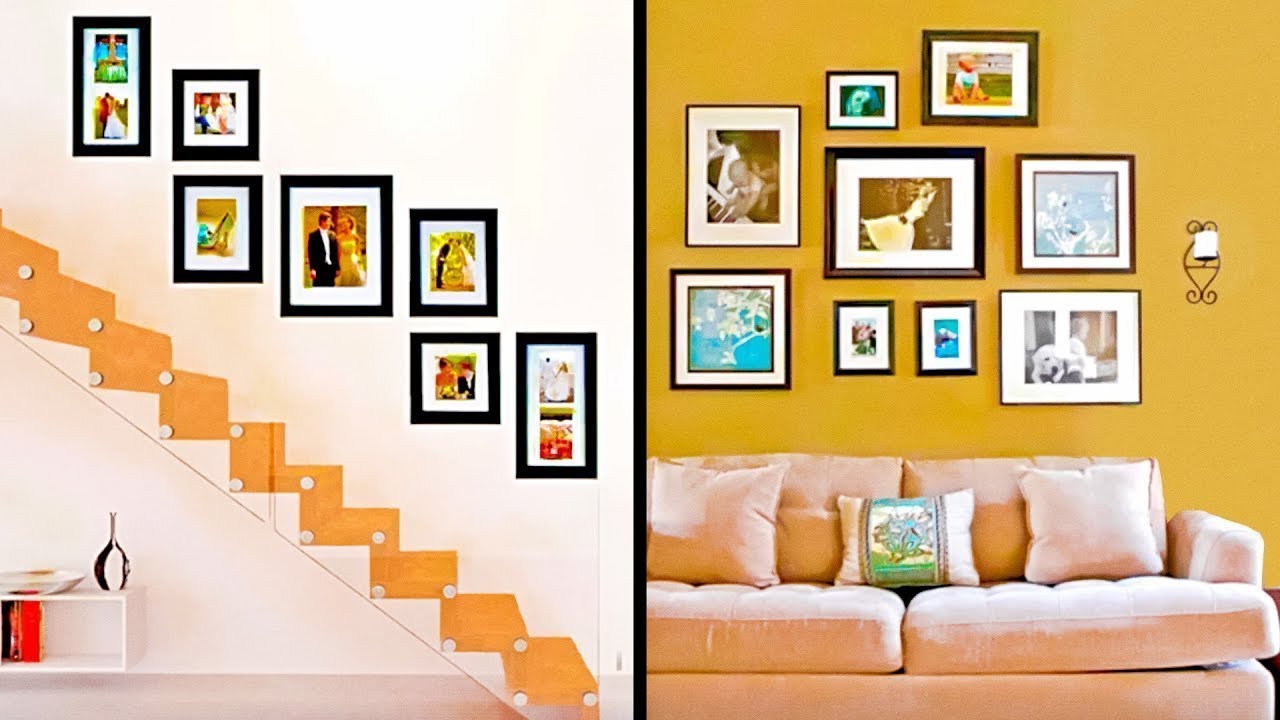 Consejos para decorar con marcos de fotos de forma original