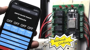 Home Automation using TASMOTA on ESP32