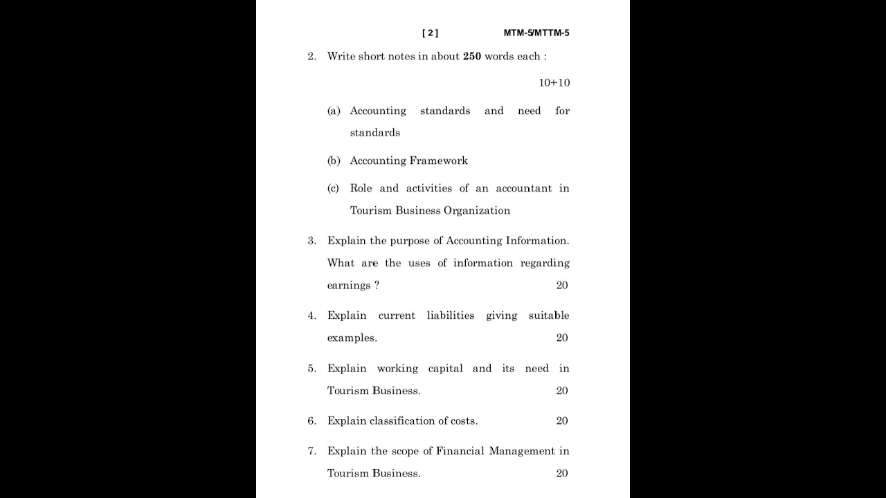MTM-5/MTTM-5 DECEMBER-2021 QUESTION PAPER IGNOU