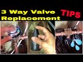 How to replace a three way motorised valve - Plumbers Videos - Plumbing Tips.