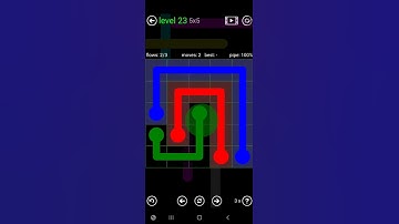 How To Solve Flow Free Green Pack Level 23 5x5 Board Easy Walk Through Solution Walkthrough