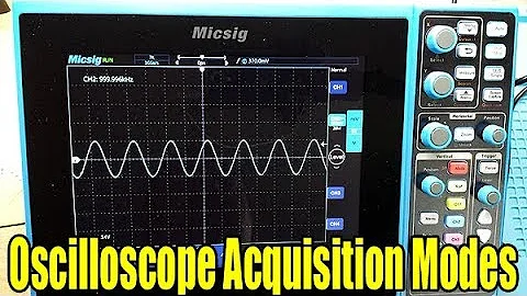 Oscilloscope Acquisition Modes