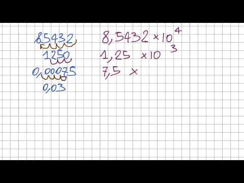 Video: Come si scrive un numero in notazione in potenza di dieci?