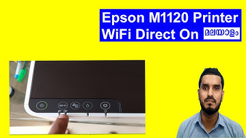Epson M1120 Printer WiFi Direct On