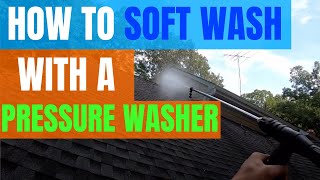 How To Soft Wash With A Pressure Washer! - Make Money Pressure Washing screenshot 4