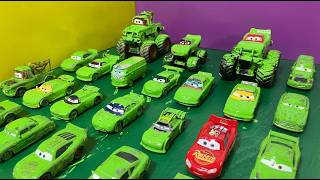 Cleaning Toys Pixar Cars , Lightning McQueen, Kabuto, Jackson Storm, Tow Mater, Sally