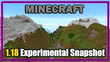 Exploring the Incredible Huge Mountains and Caves! | Minecraft 1.18 Experimental Snapshot 1