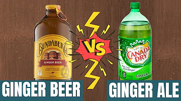 Quelle est la différence entre le ginger ale et le ginger beer