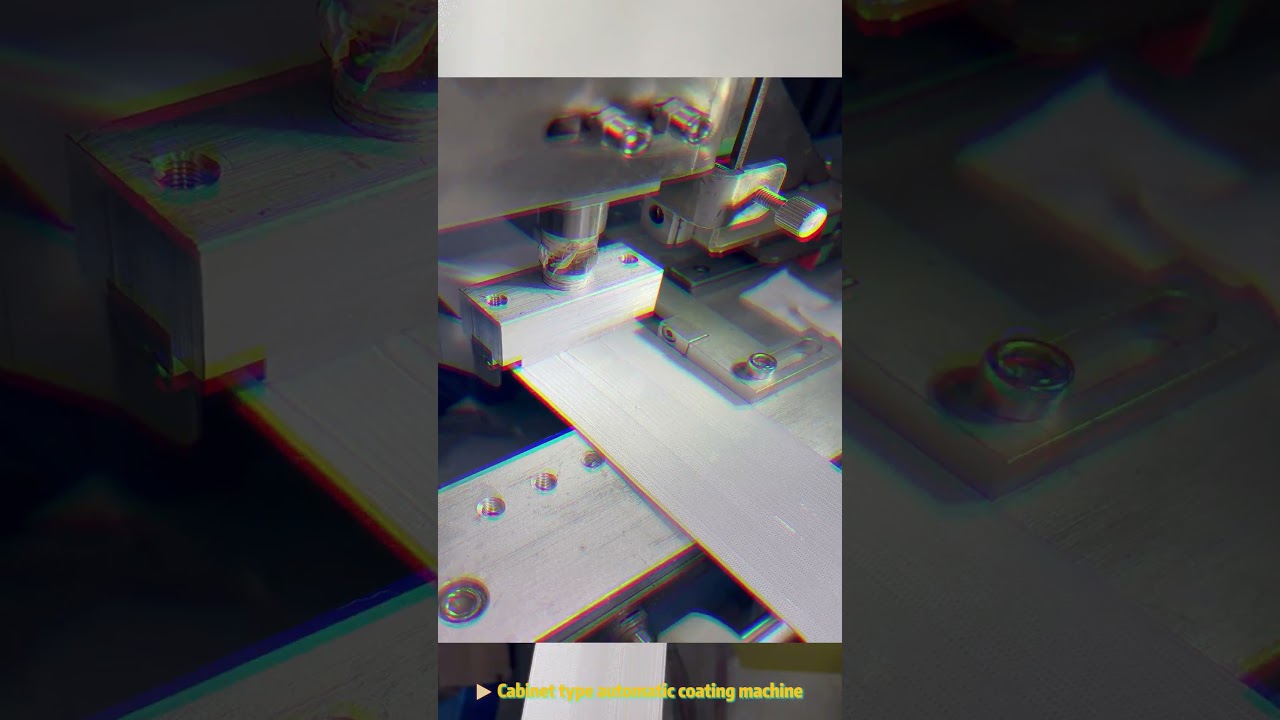 Cabinet type automatic solder paste silicone glue coating machine